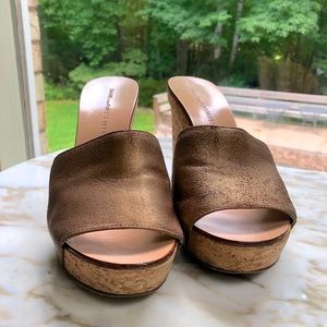 Vintage DVF platform mules—Dianne Von Furstenberg